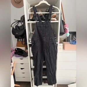 Old Navy Cropped Denim Overalls